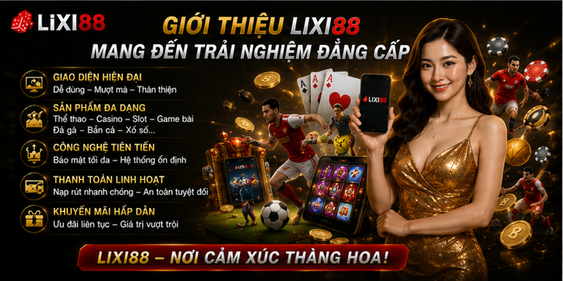 Giới thiệu Lixi88 mang đến trải nghiệm đẳng cấp Giới thiệu Lixi88 mang đến trải nghiệm đẳng cấp