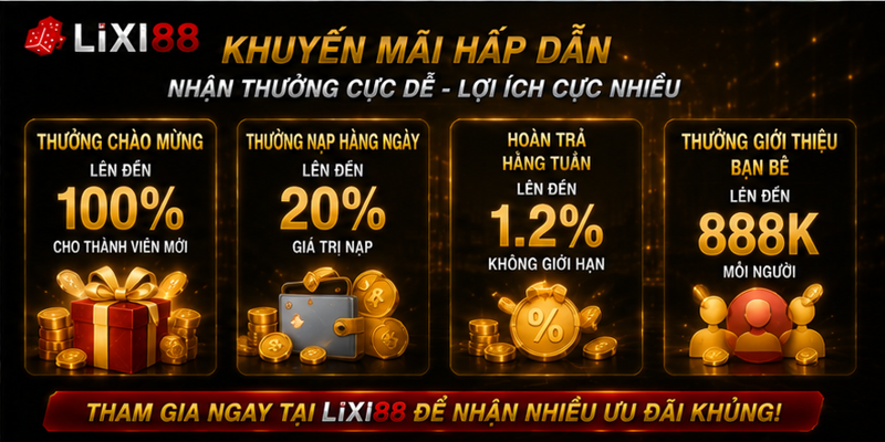 Các chương trình khuyến mãi thường gặp tại nhà cái
