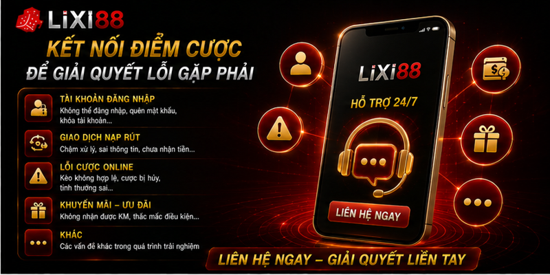 Kết nối điểm cược để giải quyết lỗi gặp phải Kết nối điểm cược để giải quyết lỗi gặp phải