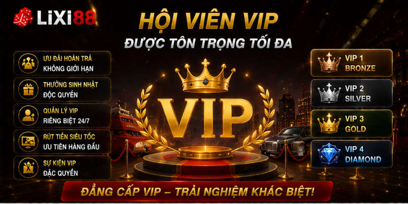 Hội viên VIP được tôn trọng tối đa