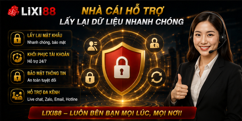 Nhà cái hỗ trợ lấy lại dữ liệu nhanh chóng